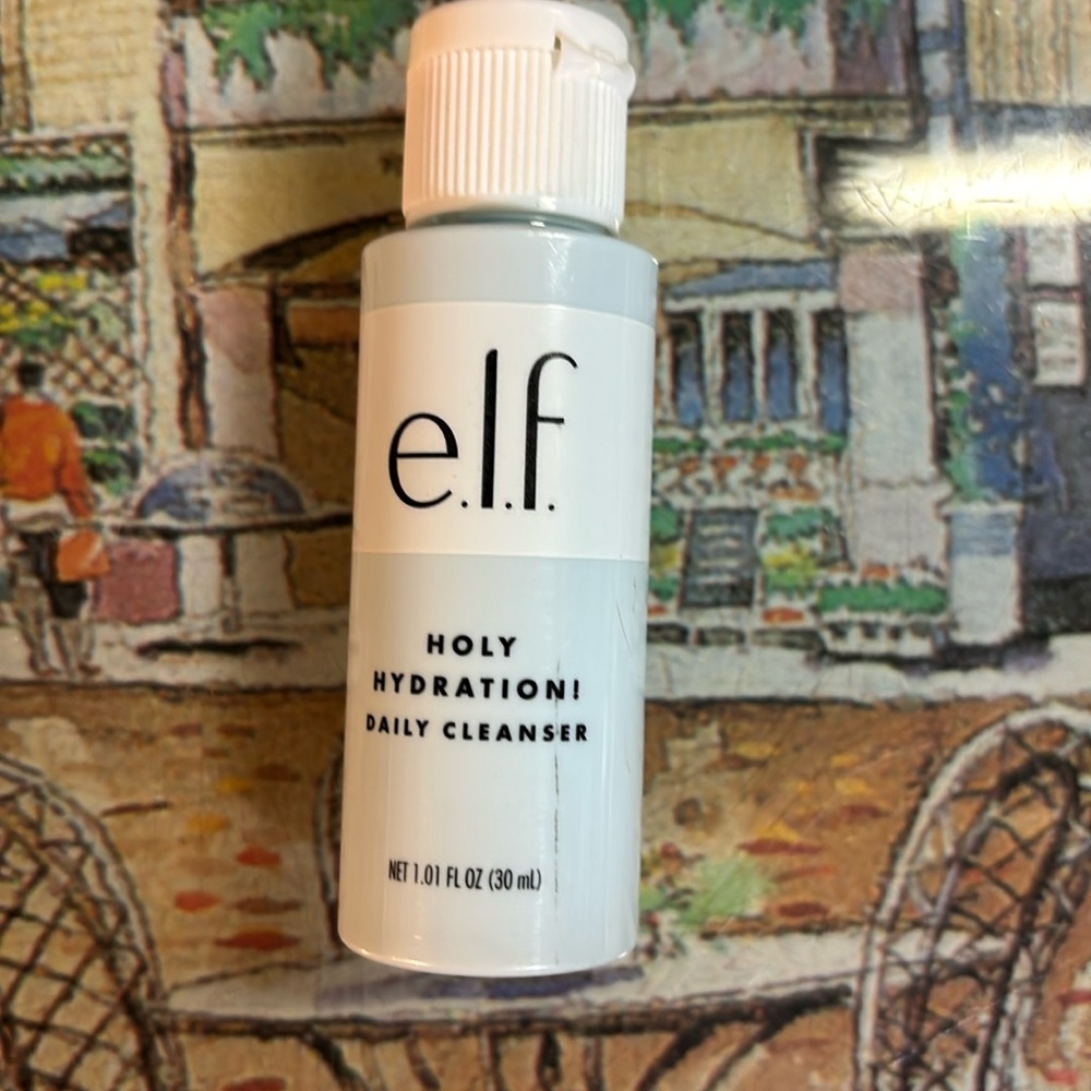 Brand new never used elf holy hydration daily cleanser 1.01 fl oz